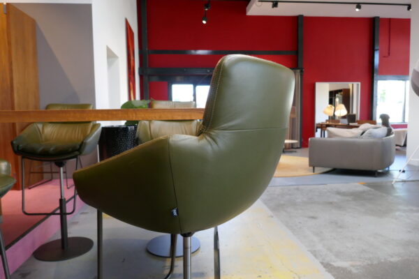 4x KFF - Faye bar chair low armrest - draaivoet - Afbeelding 4