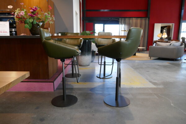4x KFF - Faye bar chair low armrest - draaivoet - Afbeelding 9